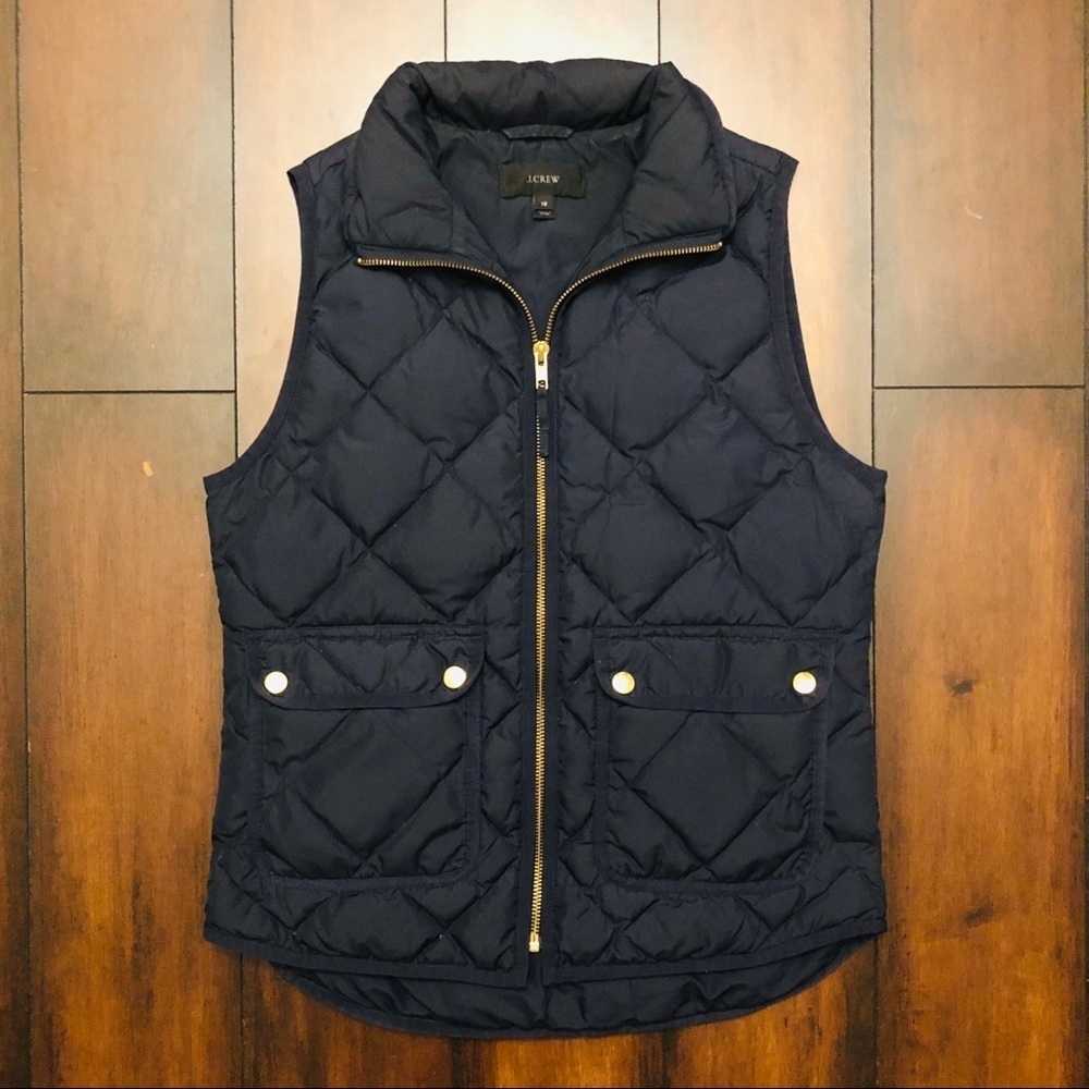 J. Crew Navy Vest